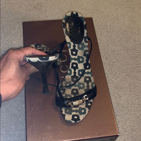 Authentic Gucci Strappy heeled Sandals - Picture 3 of 8